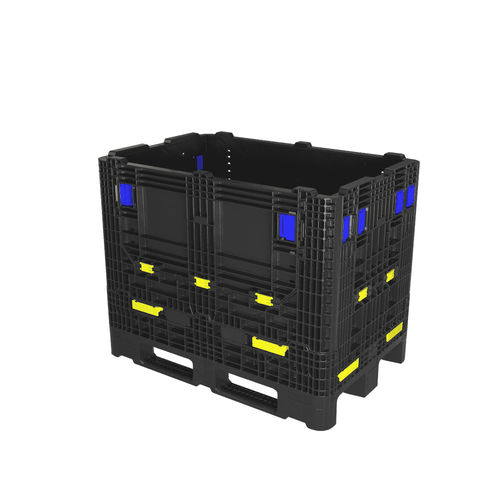 Caja-palé de plástico - GitterPak® - ORBIS Europe - de transporte / de manipulación / industrial