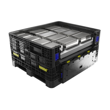Cajón de plástico - IonPak®  - ORBIS Europe - de transporte / de protección / apilable