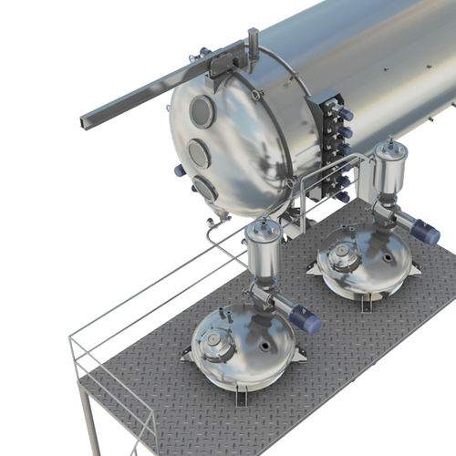 Sistema de secado de vacío - Wenzhou Jinbang Light Ind Machinery Co., Ltd - continuo / para la industria agroalimentaria / para la industria farmacéutica