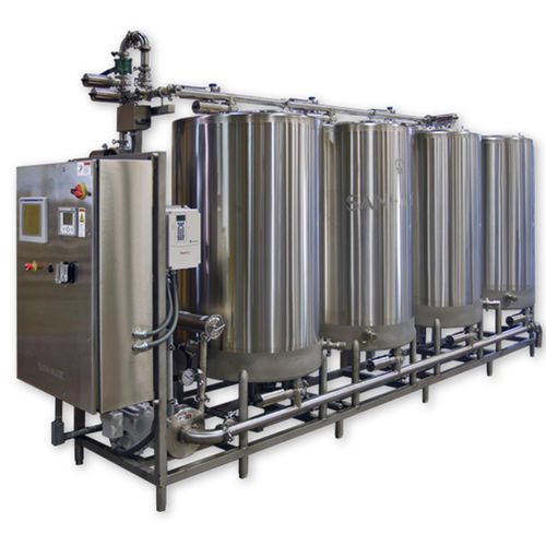 Unidad de limpieza en sitio para la industria agroalimentaria - Wenzhou Jinbang Light Ind Machinery Co., Ltd - de acero inoxidable