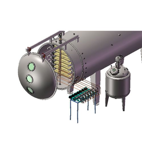 Secador de vacío - Wenzhou Jinbang Light Ind Machinery Co., Ltd - de vapor sobrecalentado / continuo / para la industria agroalimentaria