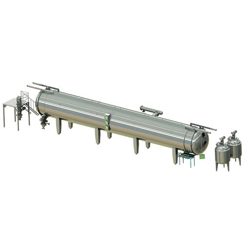 Secador de vacío - Wenzhou Jinbang Light Ind Machinery Co., Ltd - continuo / para la industria agroalimentaria / para la industria farmacéutica
