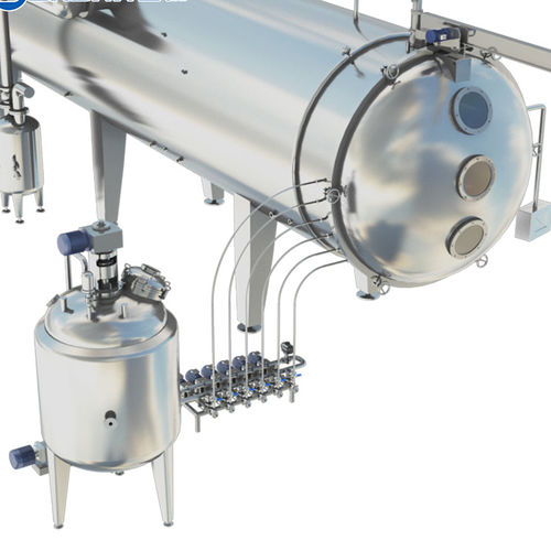 Secador de vacío - Wenzhou Jinbang Light Ind Machinery Co., Ltd - continuo / para la industria agroalimentaria / para la industria farmacéutica