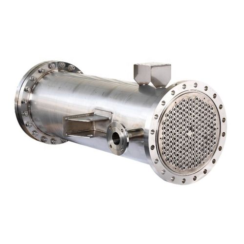 Intercambiador de calor de coraza y tubos - Wenzhou Jinbang Light Ind Machinery Co., Ltd - líquido-líquido / de acero inoxidable / a medida