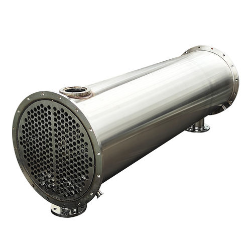 Intercambiador de calor de coraza y tubos - Wenzhou Jinbang Light Ind Machinery Co., Ltd - líquido-líquido / de acero inoxidable / de alta eficacia