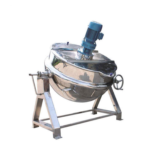 Marmita industrial para la industria alimentaria - Wenzhou Jinbang Light Ind Machinery Co., Ltd - de acero inoxidable