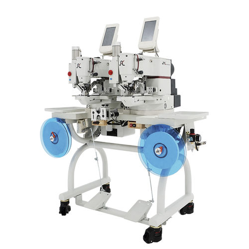 Máquina de coser de 1 aguja - JYL-B0506-CFS - Guangdong Jin Yue Lai Automation Equipment Co.,Ltd - para la creación de motivos / ojal de arandela / para gorras