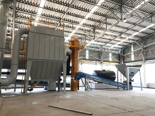 Planta de secado y tamizage para la producción de arena - Varlik Makina Sanayi İç ve Dış Tic. A.Ş.