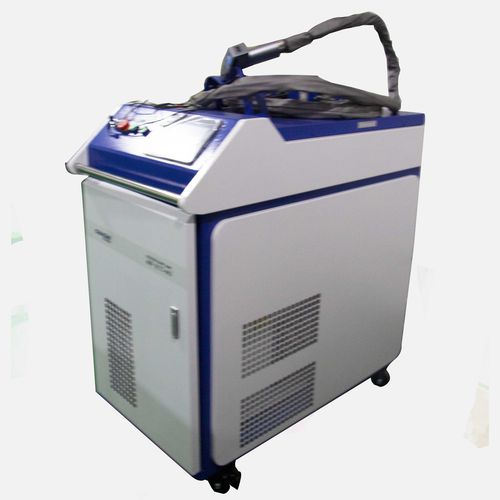 Máquina de soldar láser de fibra - SUZHOU CHANXAN LASER TECHNOLOGY CO., LTD. - láser / manual / con ruedas