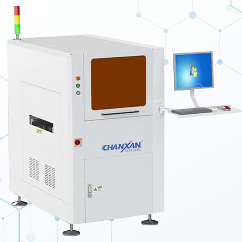 Máquina de marcado para PCB - SUZHOU CHANXAN LASER TECHNOLOGY CO., LTD. - láser CO2 / industrial / para componentes electrónicos