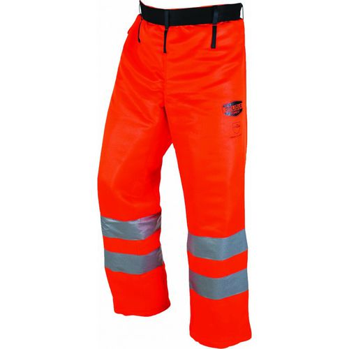 Pantalón de trabajo - GLOW - Solidur - de alta visibilidad / de poliéster / naranja