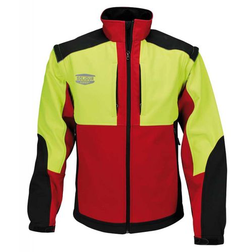Chaqueta de trabajo - WODA - Solidur - contra el frío / de alta visibilidad / cortaviento