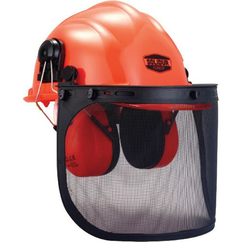 Casco forestal - CA01 - Solidur - EN 397 / a prueba de choques / de polietileno