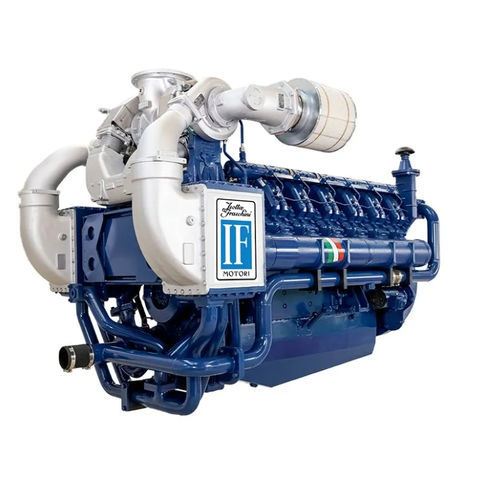 Motor diésel - 12V170 G83 - Isotta Fraschini Motori spa - de 12 cilindros / turbo / inyección directa