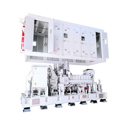 Grupo electrógeno diésel - VL1716C2ME2 - Isotta Fraschini Motori spa - trifásico / estacionario / 60 Hz