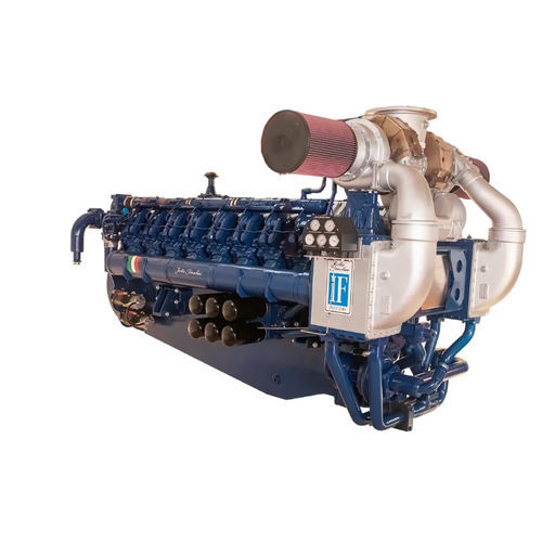 Motor diésel - V170 G SERIES - Isotta Fraschini Motori spa - de 16 cilindros / de 12 cilindros / turbo