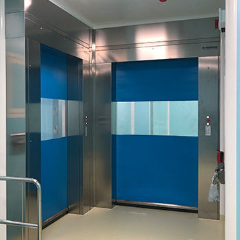 Puerta abatible - SUPERCLEAN - Moreschi Chiusure Industriali S.r.l. - de acero inoxidable / para interior / para la industria alimentaria