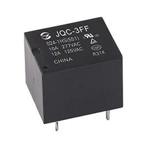 Relé electromecánico 24 Vcc - JQC-3FF - NINGBO ZETTLER ELECTRONICS CO., LTD. - 12 Vcc / 48 V CC / 6 V CC