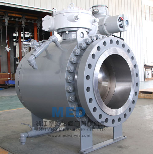 Válvula de bola - China MED Valve Co., Ltd. - eléctrica / para agua / para productos químicos