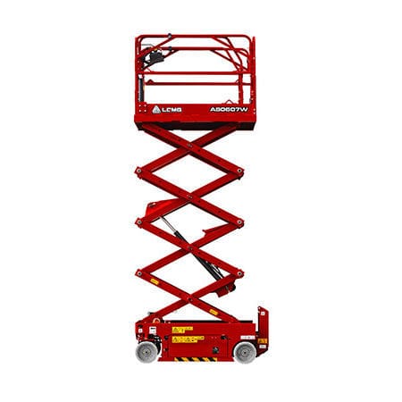 Plataforma elevadora de tijera móvil - AS0607W - Lingong Group JinanHeavy Machinery Co., Ltd. - hidráulica / para interior / de exterior