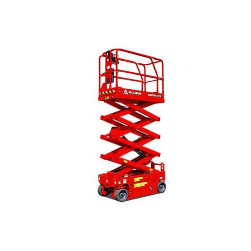 Plataforma elevadora de tijera móvil - SS0607E - Lingong Group JinanHeavy Machinery Co., Ltd. - eléctrica / para uso en interiores y exteriores / para aplicaciones industriales