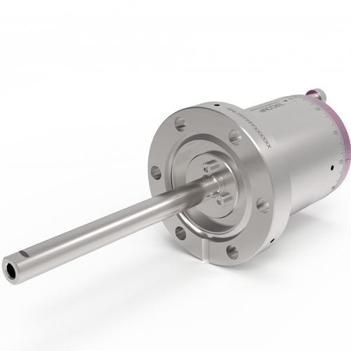 Racor giratorio para vacío - MTVC-R360-MC-CF40-EXTENDED - VACOM - de pasos múltiples / de acero inoxidable / con brida
