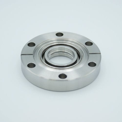 Brida de vacío - A10174-2-CF - Manufactured Precision Feedthrough Products, Inc (MPF Products, Inc.) - de acero inoxidable