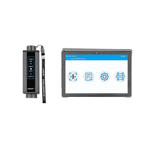 Sistema de inspección de detección de grietas - LR-FK202 - JINAN LANGRY DETECTION TECHNOLOGY CO.,LTD - con cámara / manual / para metal
