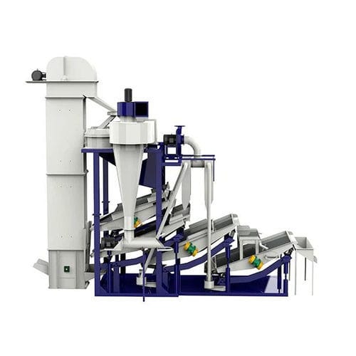 Descascaradora de pipas de girasol - KTF3-1500-2 - YONGMING MACHINERY MANUFACTURING CO., LTD - automática / vibratoria / de gran capacidad