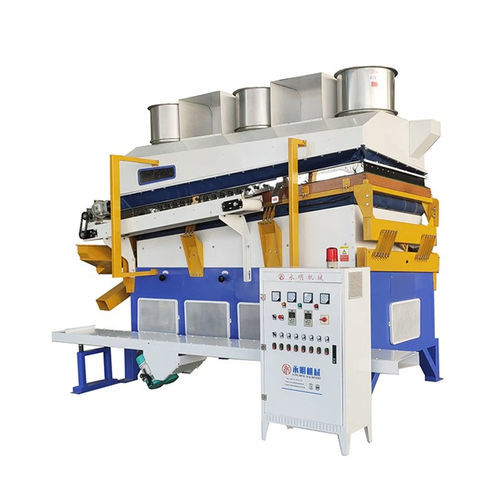 Separador de cereales - 5XZ-1480B - YONGMING MACHINERY MANUFACTURING CO., LTD - gravimétrico / vibratorio / por soplado de aire