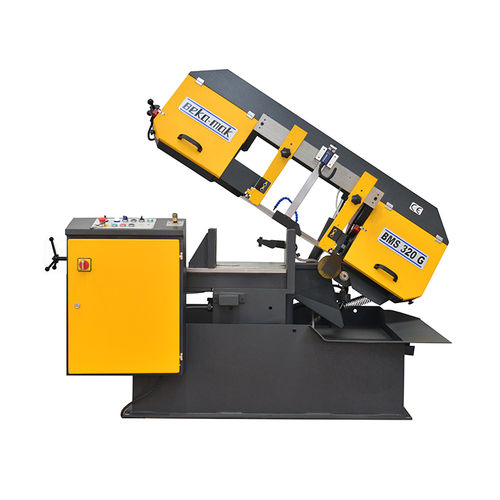 Sierra ingletadora - BMS-320G - Beka-Mak - de cinta / horizontal / para acero