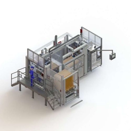 Paletizador-despaletizador para la industria de la fabricación - 59 series - NSM MAGNETTECHNIK GmbH - para tapa / automático