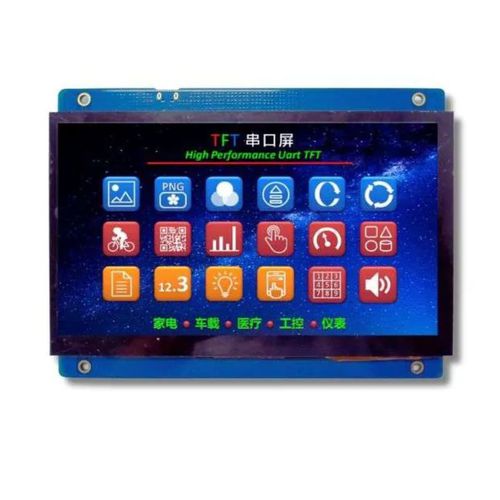 Módulo de visualización de alta luminosidad - TBZ070N800480-01 - TAILOR PIXELS TECHNOLOGY CO., LTD. - TFT LCD / con pantalla táctil capacitiva / 800 x 480