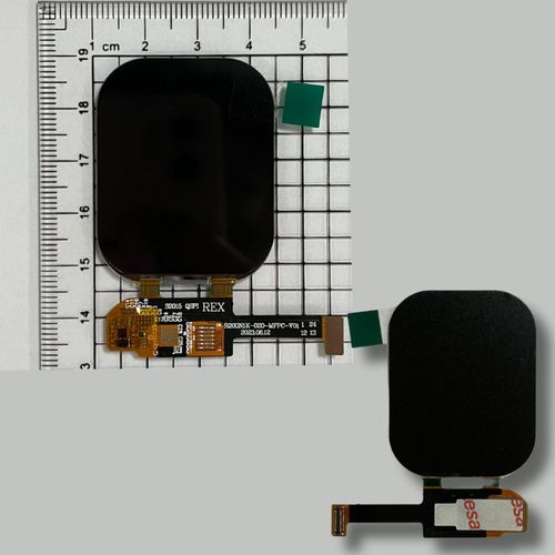 Módulo de visualización con pantalla táctil capacitiva - TOH201XVT-01 - TAILOR PIXELS TECHNOLOGY CO., LTD. - AMOLED / 240 × 296 / 2,01"