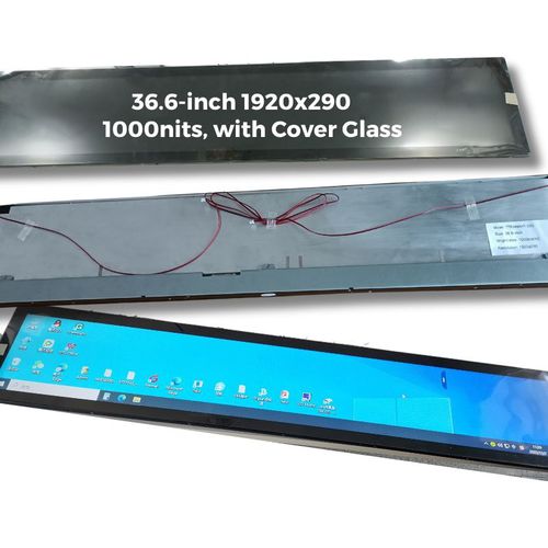 Panel de visualización IPS - TTR366AHT-02G - TAILOR PIXELS TECHNOLOGY CO., LTD. - de color / 1920 × 290 / 36,6"