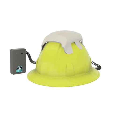 Casco para obras - PY-YEL01-HP24130CH - Cooler Heads Will Prevail - de polietileno / de PEAD / amarillo