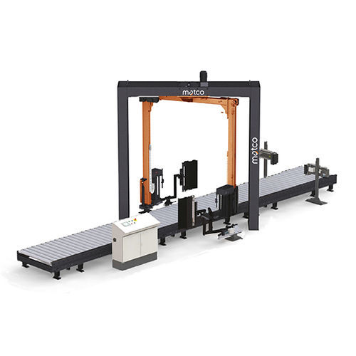 Envolvedora con dos brazos giratorios - Matco ALC45 TWIN - Matco International - enteramente automática / para palés / con transportador