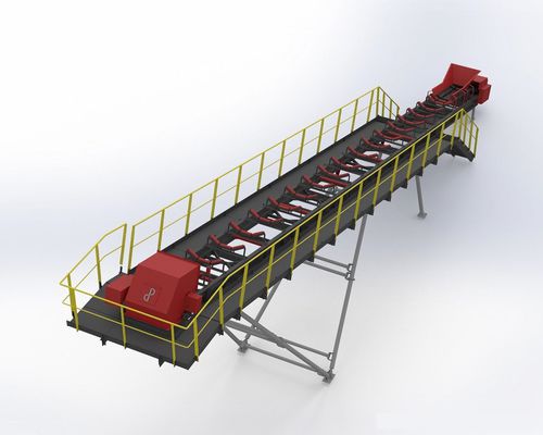 Transportador de banda - PRODEV MACHİNE - de transporte / modular / para material a granel
