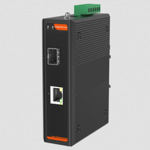 Convertidor de medios - Fiberroad Technology - Gigabit Ethernet / industrial / de alimentación Ethernet