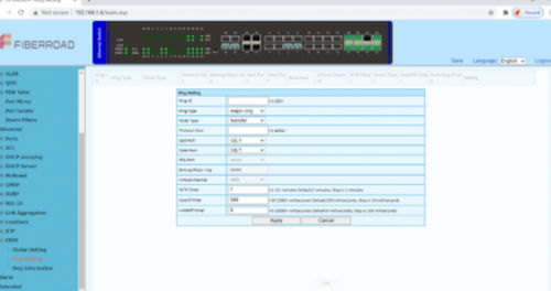 Software de gestión - FIRO WebGUI  - Fiberroad Technology - de supervisión / de interfaz / gráfico