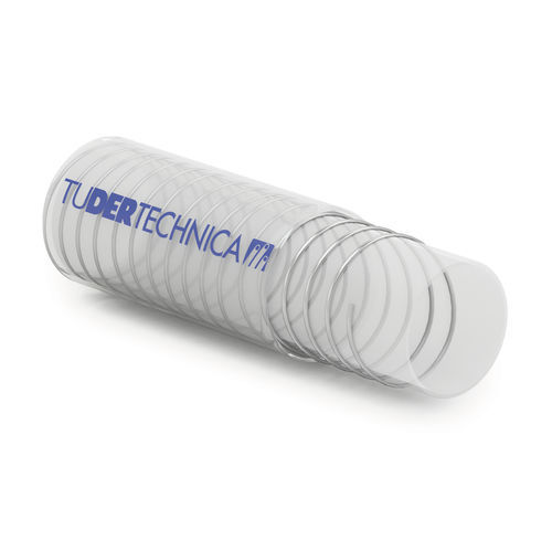 Manguera para productos químicos - TUSIL® VIEW - TUDERTECHNICA - TUBIGOMMA DEREGIBUS SRL - para productos alimentarios / de silicona / de aspiración