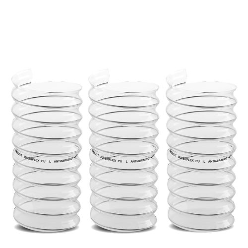 Manguera para productos químicos - 913025 - MERLETT - para polvo / para polvo abrasivo / de acero galvanizado