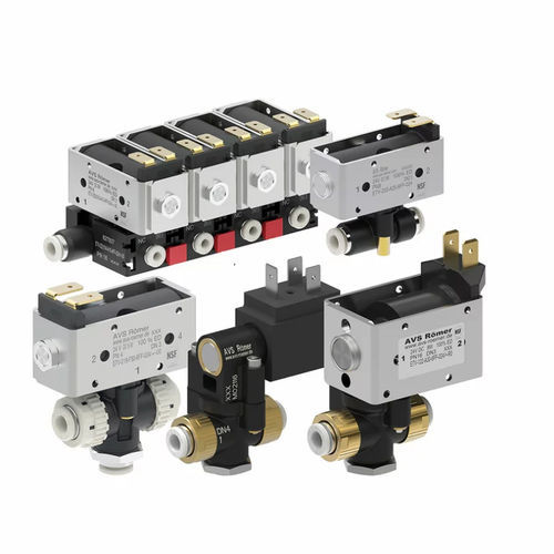 Electroválvula de control directo - AVS Römer - de 3 vías / para productos alimentarios / con separación de fluidos