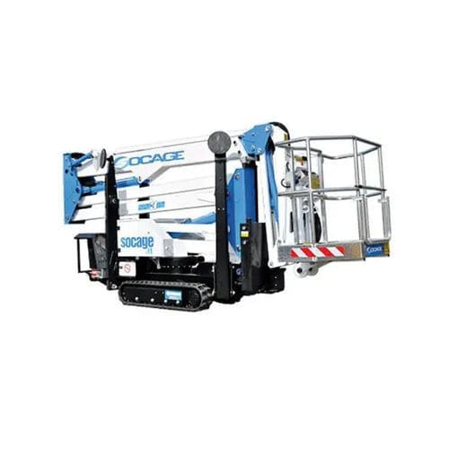 Plataforma araña autopropulsada - SPJ315 - Socageworld - eléctrica / con motor diésel / para uso en interiores y exteriores