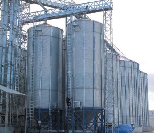Silo de fondo cónico - Yaşar Makine - para cereales / de acero
