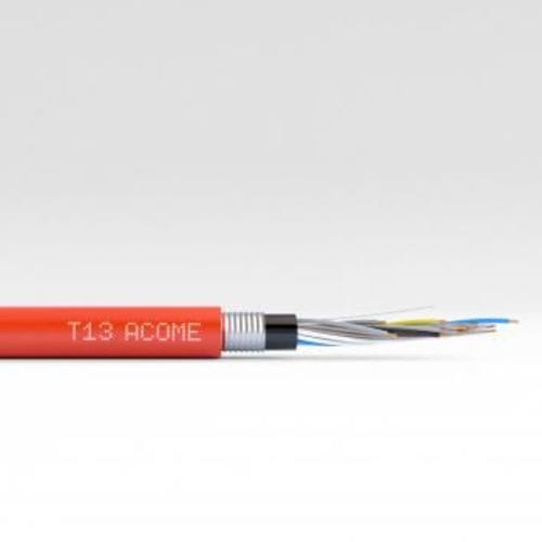 Cable eléctrico de par trenzado - T13 - Acome - en espiral / de cobre / de acero