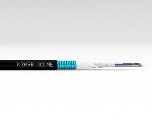 Cable óptico de datos - K209 - Acome - blindado / de fibras múltiples / libre de halógenos