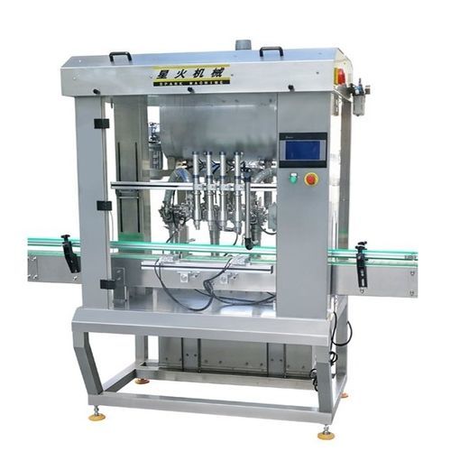 Máquina de llenado de 4 cabezales - XH-600P - Spark Packaging Machines - automática / de botellas / de latas