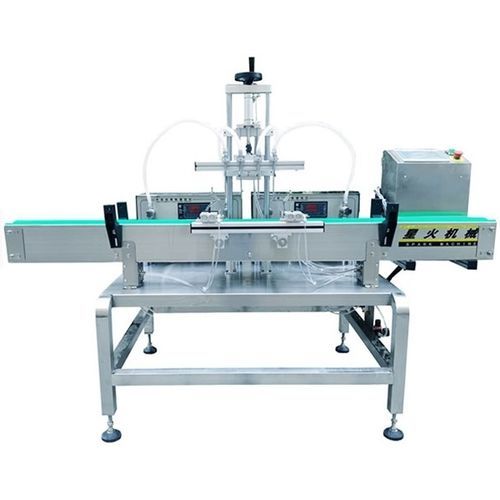 Llenadora volumétrica - XH-100L - Spark Packaging Machines - automática / de botellas / de latas
