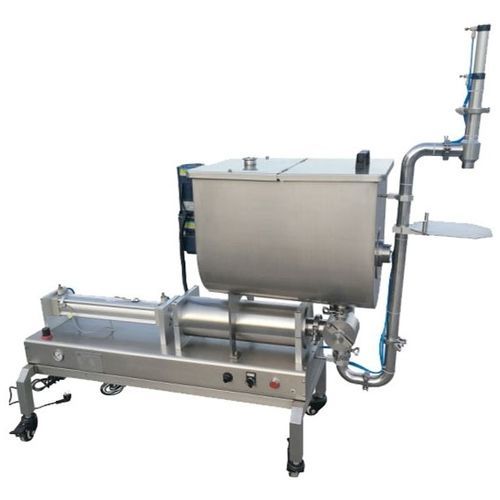 Máquina de llenado de pistón - XH-50P - Spark Packaging Machines - semiautomática / de latas / para frascos